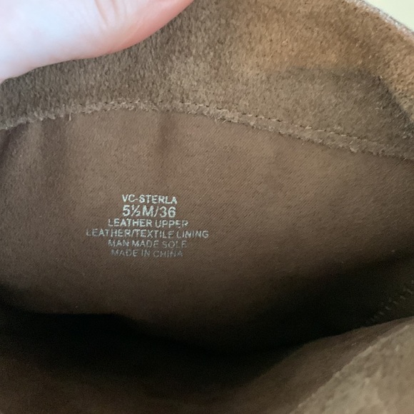 Vince camuto side fringed never worn boots 5 1/2 - Picture 10 of 10